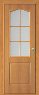 Ламинированные двери Классика ДО миланский орех