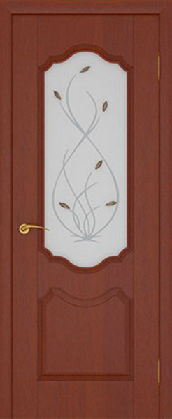 Ламинированные двери Орхидея ДО итальянский орех